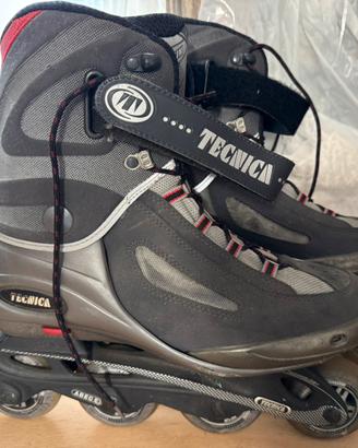 Pattini rollerblade tecnica
