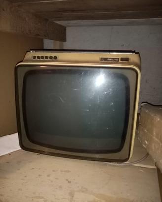 Tv Philips bianco e nero anni 70