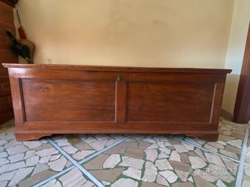 Cassapanca in pioppo fine ‘800