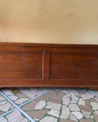 Cassapanca in pioppo fine ‘800