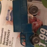 Modellino vintage in plastica di CAMION