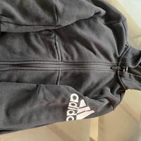 Tuta Adidas nera bambino