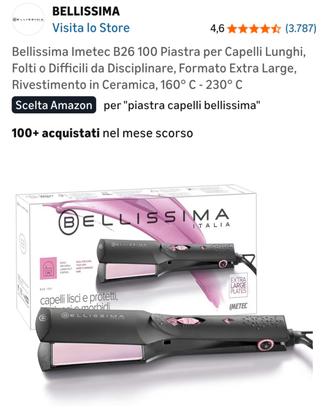 Piastra Capelli  IMETEC