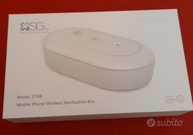caricatore wireless per tel, +sterilizzatore 