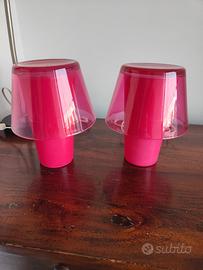 Coppia lampada tavolo ikea Gavik vintage