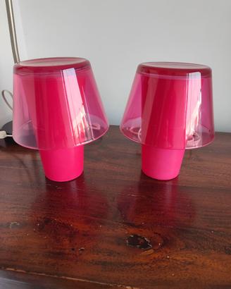 Coppia lampada tavolo ikea Gavik vintage