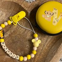 Clip e Porta ciuccio Re Leone