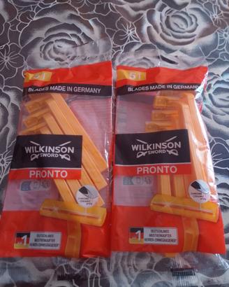 2 pacchi lamette marca originale 