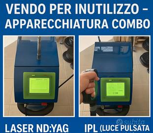 Laser Nd:YAG e Luce Pulsata