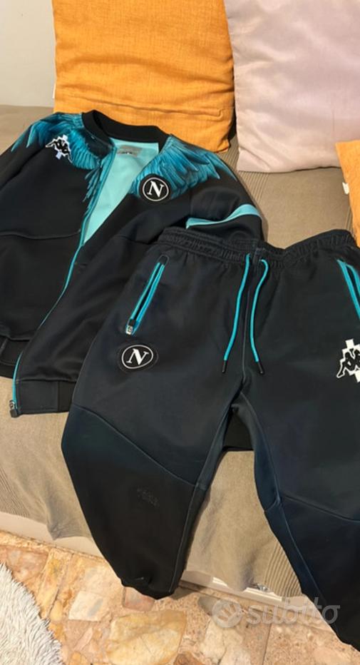 Felpa Napoli Marcelo Burlon Felpa Tuta Marcelo Burlon Napoli