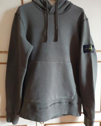 felpa Stone Island uomo verde 