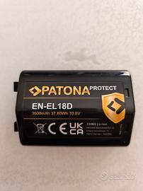 PATONA PROTECT EN-EL18D Batteria 3500mAh