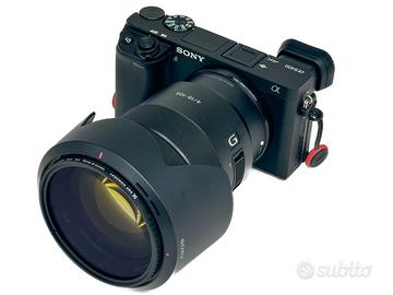 Sony Alpha A6400 + Sony 18-105 + 50mm e accessori