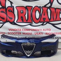 Alfa Romeo Giulia paraurti + lavafari anteriore