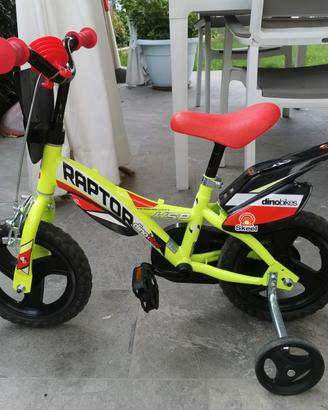 Bicicletta bambini Dino Bikes Raptor 12"