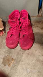 VANS rosse TG 44,5