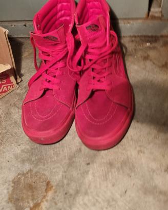 VANS rosse TG 44,5