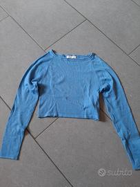 Maglioncino Pull&Bear blu taglia S
