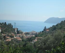 grande rustico vista mare con terreno