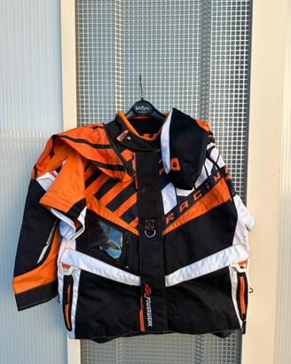 Giacca enduro ktm / doppia Manica / smanicato