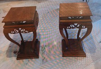 2 Mobiletti vintage in legno