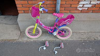 Bicicletta Bambina 14 pollici  Minnie Mouse