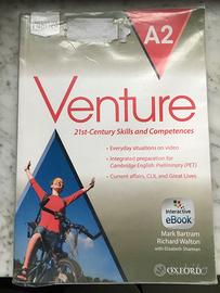 Libro inglese “Venture” A2 per scuole superiori