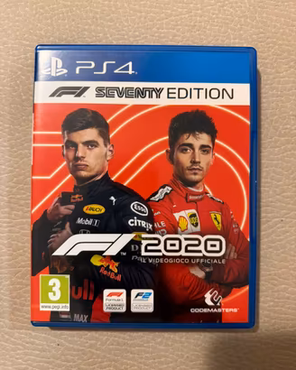 F1 2020 Seventy Edition — PS4 — PAL ITA