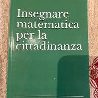 Libro insegnare matematica per la cittadinanza