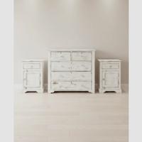 cassettone bianco + comodini