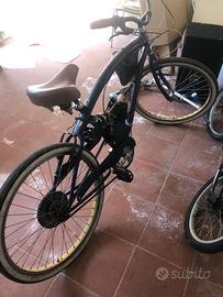 bici cruise con motore 50 cc 2 tempi