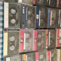 Lotto di 100 Musicassette MC registrate usate (V2)