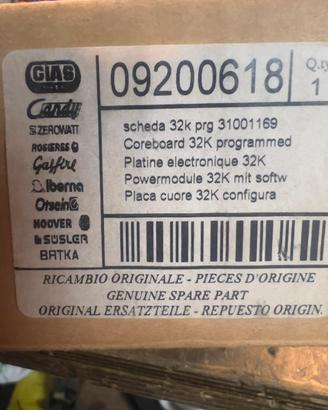 Scheda elettronica  lavatrice mod Candy CL2147-01S
