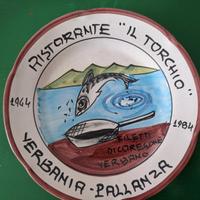 Piatto buon ricordo Il Torchio - ventennale 1984