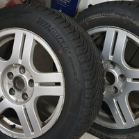 2 cerchi e gomme invernali 205/55/r16