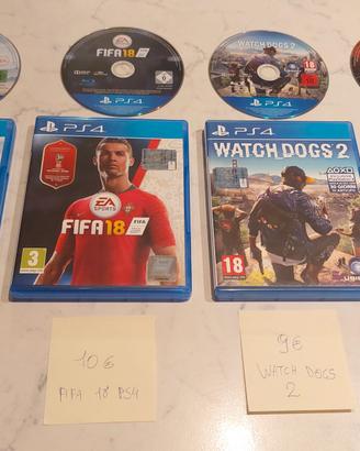 vari giochi per PS4