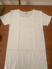 Mezza manica donna cotone felpato