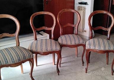 sedie stile luigi filippo