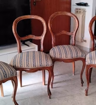 sedie stile luigi filippo