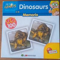 gioco di memoria con Dinosaurs