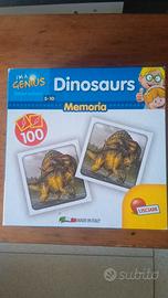 gioco di memoria con Dinosaurs