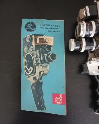 cinepresa vintage Paillard Bolex modello B8L