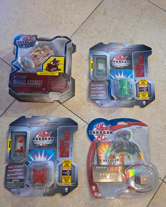 Bakugan Spin Master - Lotto 4 Blister Sigillati