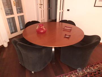 Tavolo modernariato Tecno di Gerli Borsani