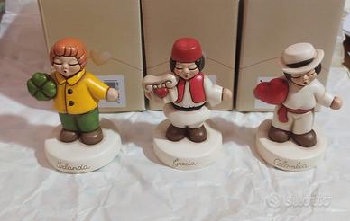 Thun bimbi del mondo ed.limitata in ceramica thun 