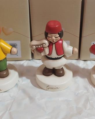 Thun bimbi del mondo ed.limitata in ceramica thun 