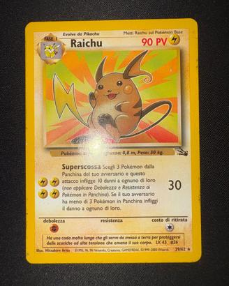 Raichu Fossil 29/62