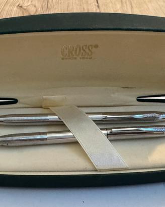 set vintage penna sfera portamine Cross Century