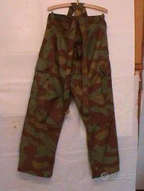 PANTALONI  MIMETICA  ORIGINALI  E. I.  ANNI 70
