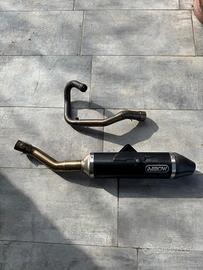 scarico arrow swm sm 125 r